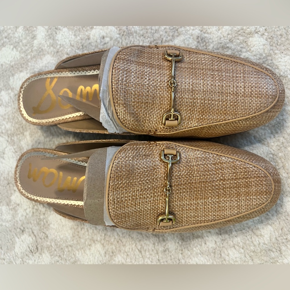 Sam Edelman Tan Linnie Rafia mules - Picture 4 of 8